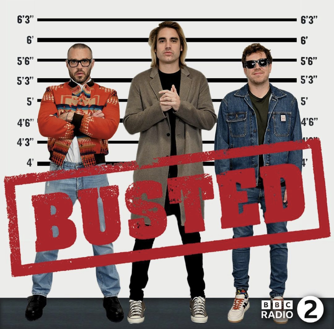 busted tour what time does it finish